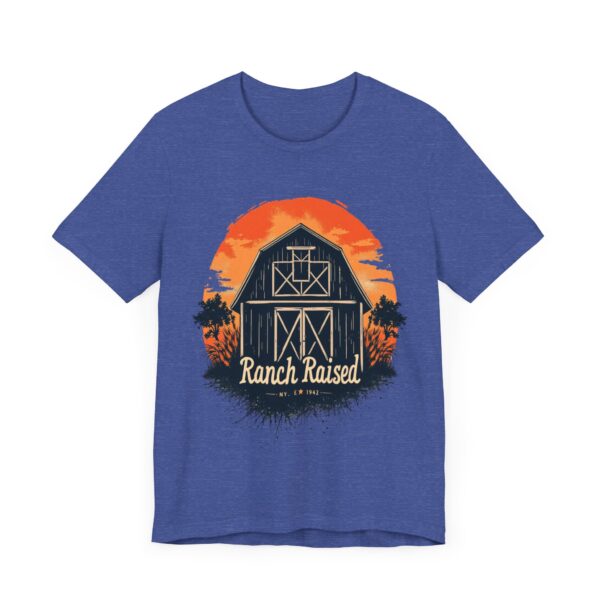 Ranch Raised Vintage Barn Silhouette - - T-Shirt | Western style - Image 19