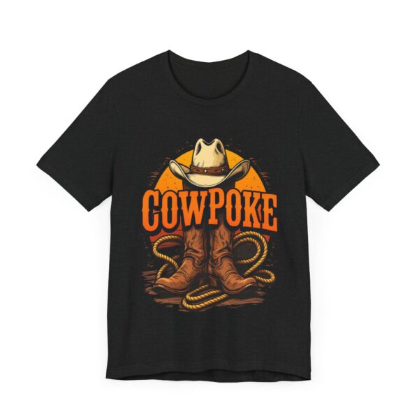 Cowpoke Chronicles T-Shirt – Vintage Western Graphic with Rustic Charm - Image 11