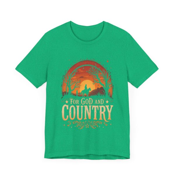 For God and Country T-Shirt – Cowboy Spirit Design for Faith and Freedom - Image 31