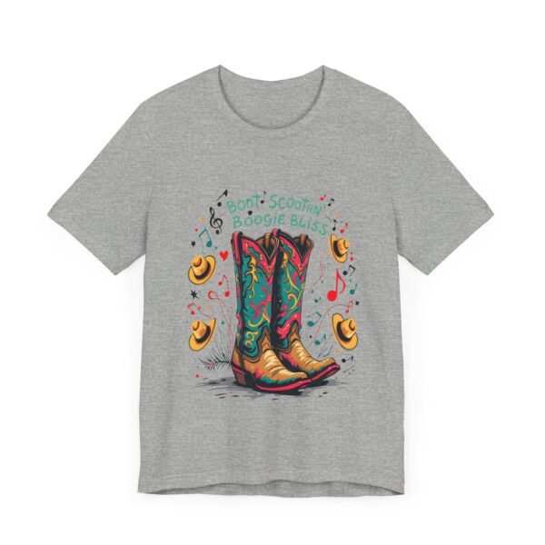 Boot Scootin' Boogie Bliss T-Shirt – Vibrant Country Dance Design with Musical Flair - Image 51