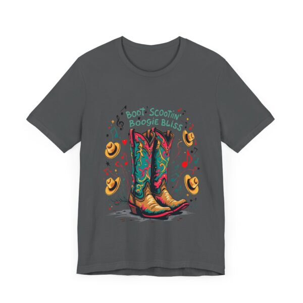 Boot Scootin' Boogie Bliss T-Shirt – Vibrant Country Dance Design with Musical Flair - Image 55