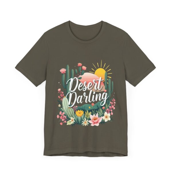 Desert Darling T-Shirt – Nostalgic Cowgirl Chic with Cactus & Sunburst Design - Image 27