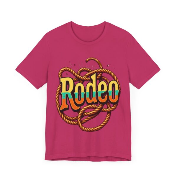 Rodeo Lariat T-Shirt – Bold Cowboy Typography Design for Western Enthusiasts - Image 63