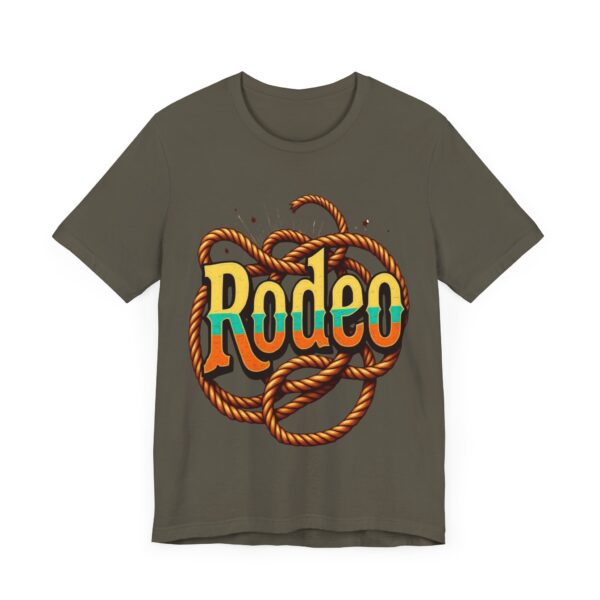 Rodeo Lariat T-Shirt – Bold Cowboy Typography Design for Western Enthusiasts - Image 27