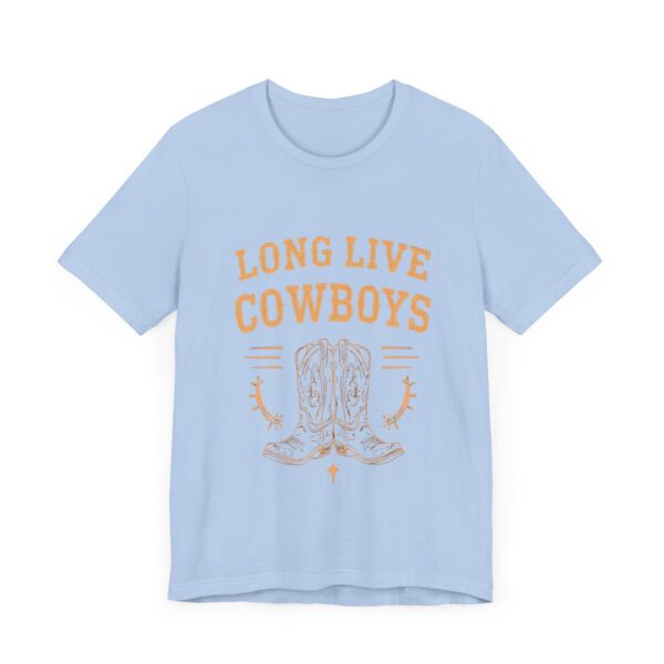 Long Live Cowboys Rustic Spur & Boot T-Shirt – Western Country Graphic Tee - Image 47