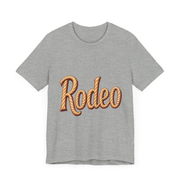 Rodeo Rope Typography T-Shirt – Western Cowboy Graphic Tee for Rodeo Fans - Image 51