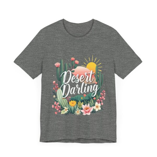 Desert Darling T-Shirt – Nostalgic Cowgirl Chic with Cactus & Sunburst Design - Image 7