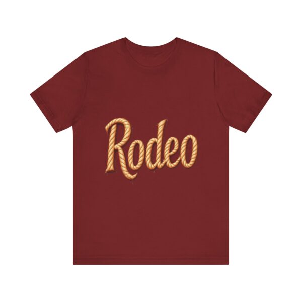 Rodeo Rope Typography T-Shirt – Western Cowboy Graphic Tee for Rodeo Fans - Image 65