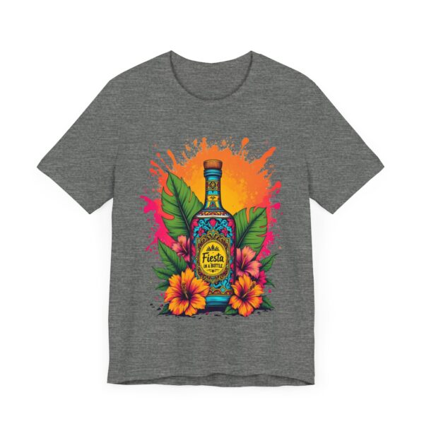 Fiesta in a Bottle T-Shirt – Vibrant Tequila-Themed Design with Mexican Flair - Image 7