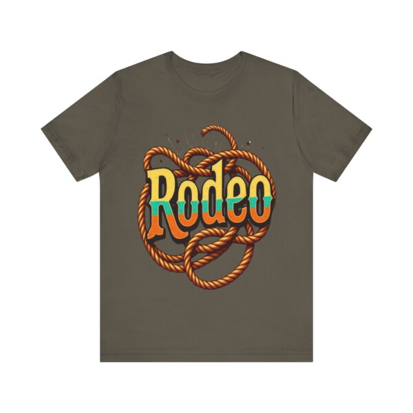 Rodeo Lariat T-Shirt – Bold Cowboy Typography Design for Western Enthusiasts - Image 25