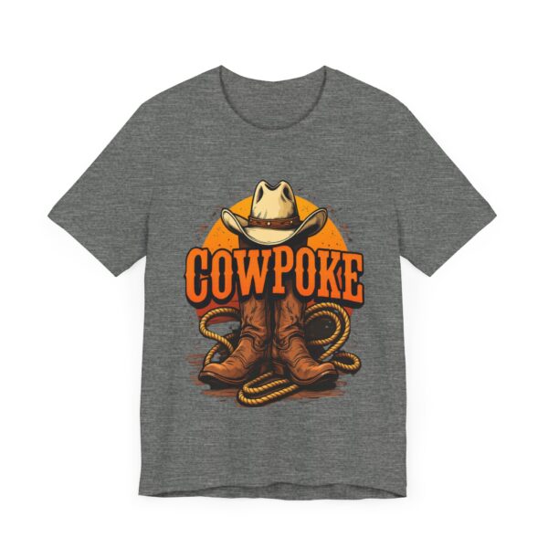 Cowpoke Chronicles T-Shirt – Vintage Western Graphic with Rustic Charm - Image 7