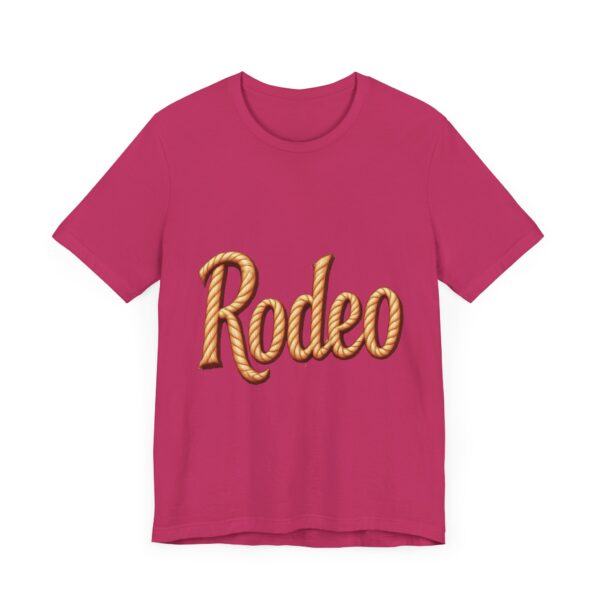 Rodeo Rope Typography T-Shirt – Western Cowboy Graphic Tee for Rodeo Fans - Image 63