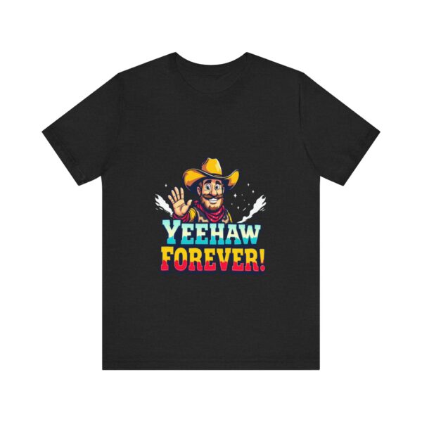 90s Cartoon Cowboy T-Shirt - "Yeehaw Forever!" Retro Western Graphic Tee for Nostalgia Lovers - Image 5