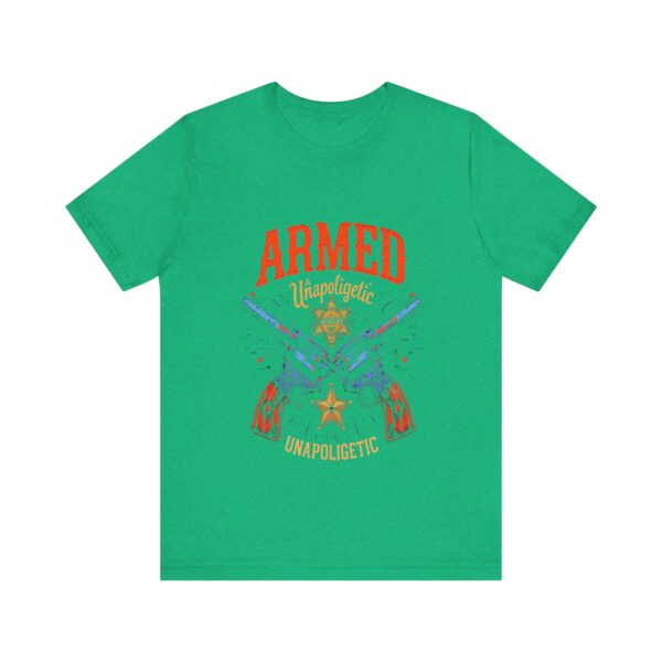 Armed & Unapologetic Cowboy Western T-Shirt - Bold Cowboy Tee for Wild West Lovers — Western Apparel - Image 9