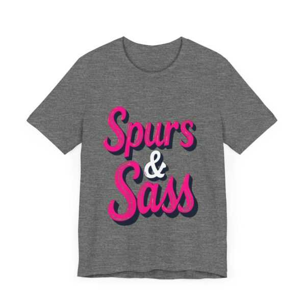 Spurs & Sass T-Shirt – Western Cowgirl Graphic for Bold Attitudes - Image 7