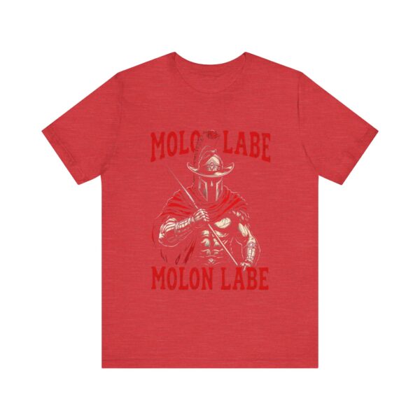 Spartan Cowboy Molon Labe T-Shirt - Bold Warrior Art for Freedom Lovers - Unique - Image 21