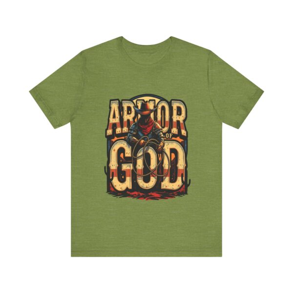 Armor of God T-Shirt – Old West Valor Meets Spiritual Strength - Image 5