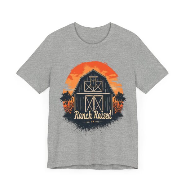 Ranch Raised Vintage Barn Silhouette - - T-Shirt | Western style - Image 15