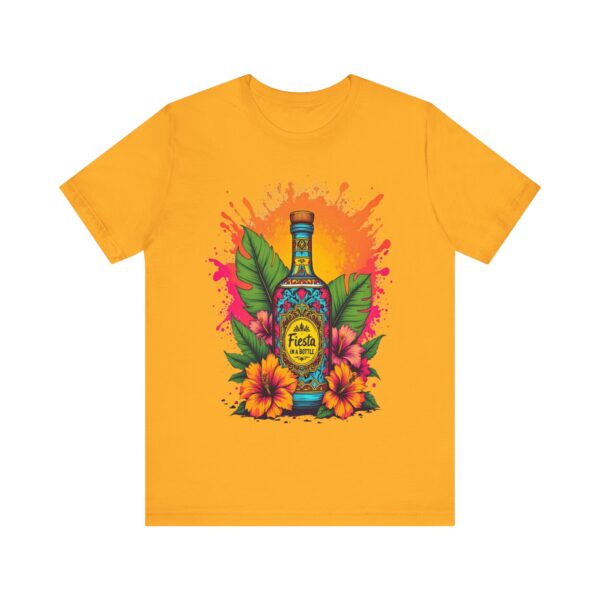 Fiesta in a Bottle T-Shirt – Vibrant Tequila-Themed Design with Mexican Flair - Image 9