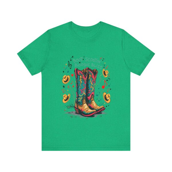 Boot Scootin' Boogie Bliss T-Shirt – Vibrant Country Dance Design with Musical Flair - Image 33