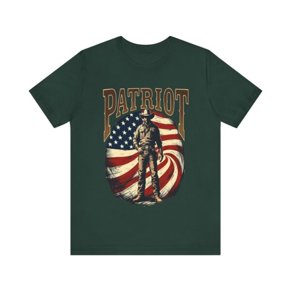 Patriot By Choice T-Shirt – Bold Cowboy Spirit and Patriotic Pride Design - Image 33