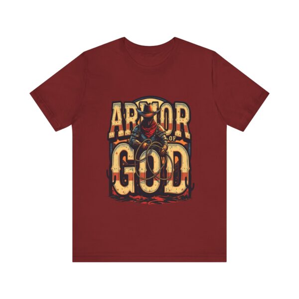 Armor of God T-Shirt – Old West Valor Meets Spiritual Strength - Image 65