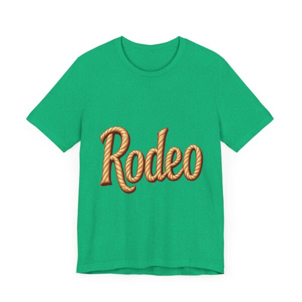 Rodeo Rope Typography T-Shirt – Western Cowboy Graphic Tee for Rodeo Fans - Image 35