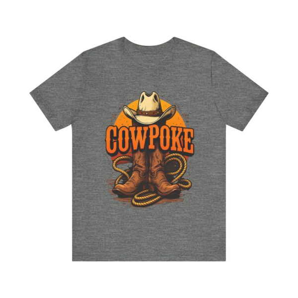 Cowpoke Chronicles T-Shirt – Vintage Western Graphic with Rustic Charm - Image 5