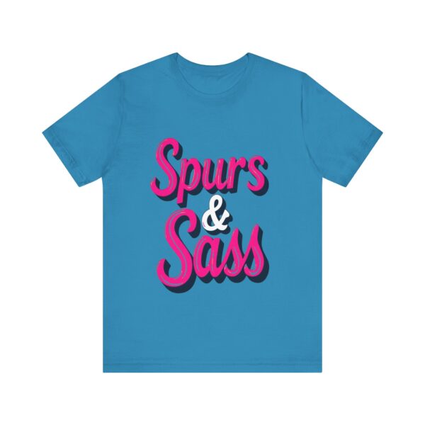 Spurs & Sass T-Shirt – Western Cowgirl Graphic for Bold Attitudes - Image 41