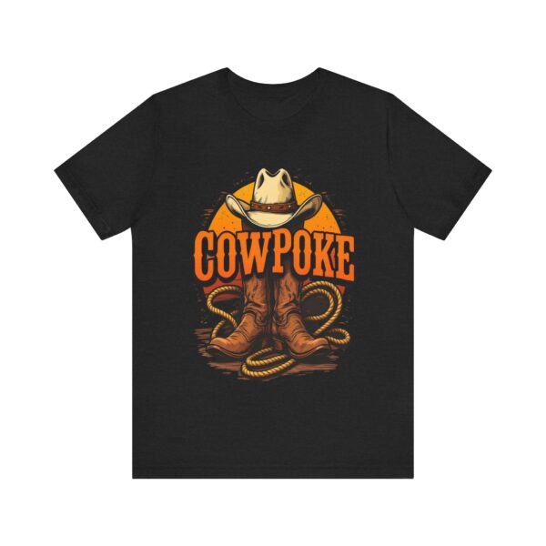 Cowpoke Chronicles T-Shirt – Vintage Western Graphic with Rustic Charm - Image 9