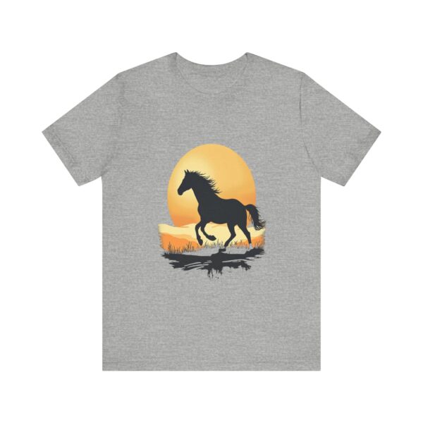 Sunset Rides Equestrian Serenity T-Shirt – Horseback Riding Sunset Graphic Tee - Image 53