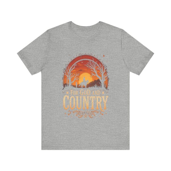 For God and Country T-Shirt – Cowboy Spirit Design for Faith and Freedom - Image 45