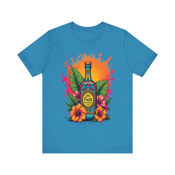 Fiesta in a Bottle T-Shirt – Vibrant Tequila-Themed Design with Mexican Flair - Image 37