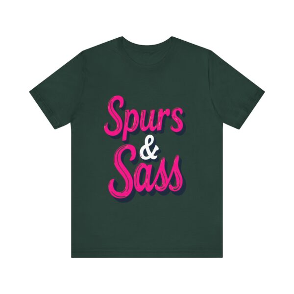 Spurs & Sass T-Shirt – Western Cowgirl Graphic for Bold Attitudes - Image 37