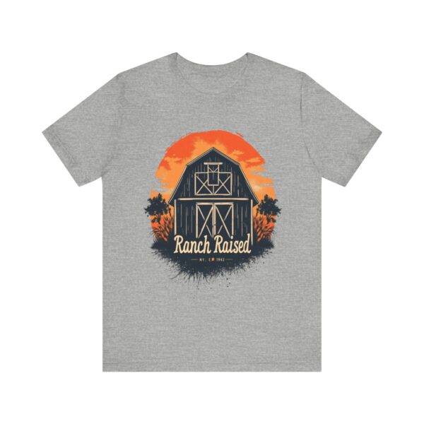 Ranch Raised Vintage Barn Silhouette - - T-Shirt | Western style - Image 13