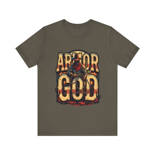 Armor of God T-Shirt – Old West Valor Meets Spiritual Strength - Image 17