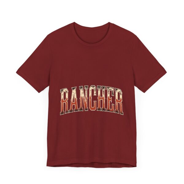 Rancher Legacy T-Shirt – Bold Western Typography for Rural Living Enthusiasts - Image 67