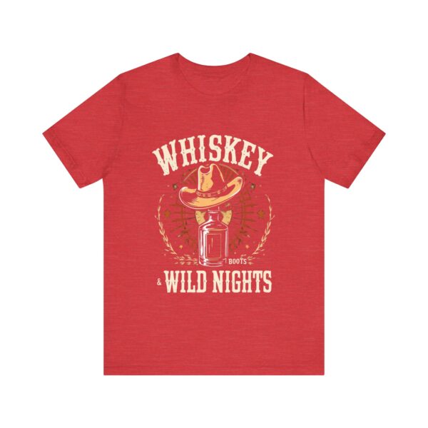 Whiskey, Boots & Wild Nights Cowboy Graphic T-Shirt - Rustic Western Flair - Image 21