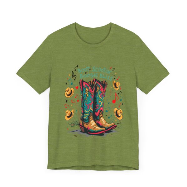 Boot Scootin' Boogie Bliss T-Shirt – Vibrant Country Dance Design with Musical Flair - Image 19