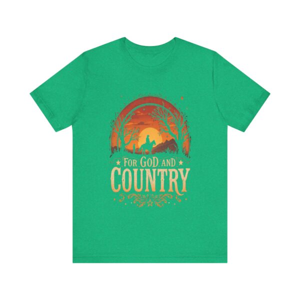 For God and Country T-Shirt – Cowboy Spirit Design for Faith and Freedom - Image 29