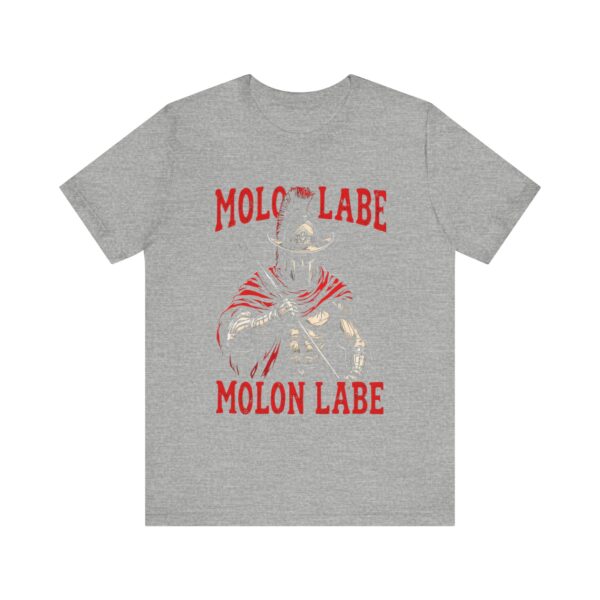 Spartan Cowboy Molon Labe T-Shirt - Bold Warrior Art for Freedom Lovers - Unique - Image 13