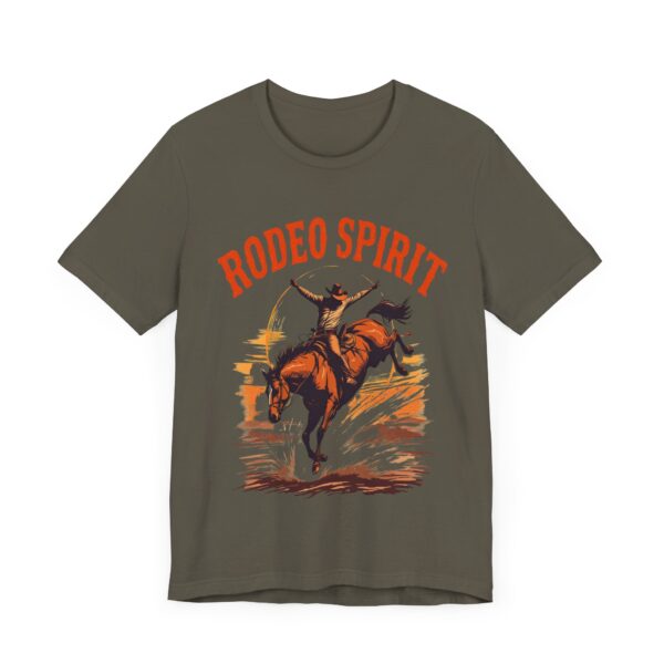 Rodeo Spirit Vintage Bronco Rider T-Shirt – Western Graphic Tee for Cowboys & Rodeo Fans - Image 27