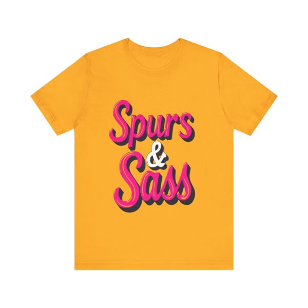 Spurs & Sass T-Shirt – Western Cowgirl Graphic for Bold Attitudes - Image 13