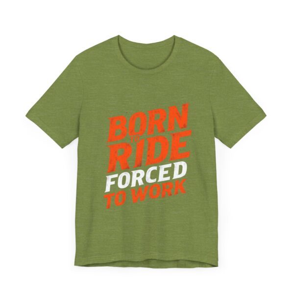 Born to Ride Forced to Work T-Shirt – Western Cowboy Graphic for Rodeo Fans - Image 23