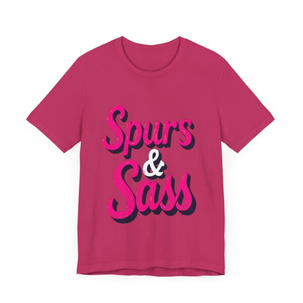 Spurs & Sass T-Shirt – Western Cowgirl Graphic for Bold Attitudes - Image 63