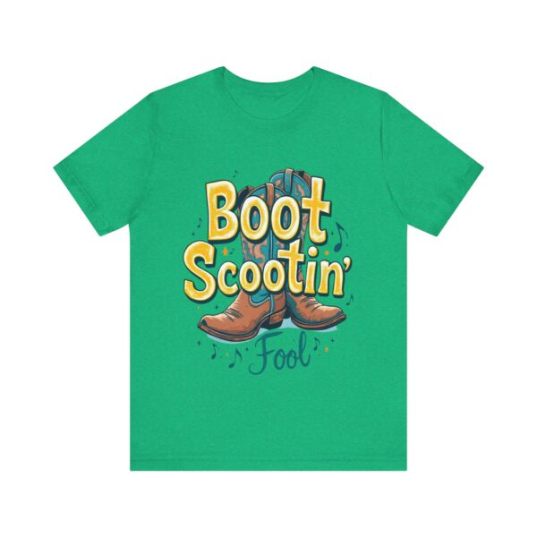 Boot Scootin’ Fool T-Shirt – Playful Country Dance Design with Rustic Charm - Image 29