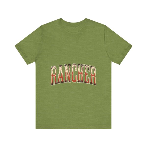 Rancher Legacy T-Shirt – Bold Western Typography for Rural Living Enthusiasts - Image 13