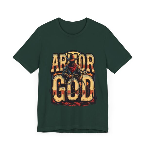 Armor of God T-Shirt – Old West Valor Meets Spiritual Strength - Image 35