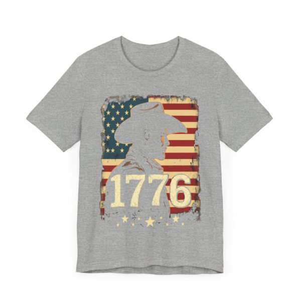 1776 Freedom T-Shirt – Cowboy Patriotic Vintage Graphic Design - Image 47