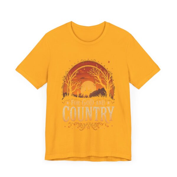 For God and Country T-Shirt – Cowboy Spirit Design for Faith and Freedom - Image 11